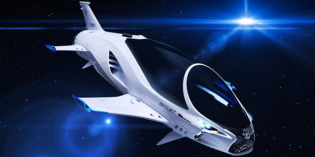 Lexus und Europacorp prästentieren den Skyjet