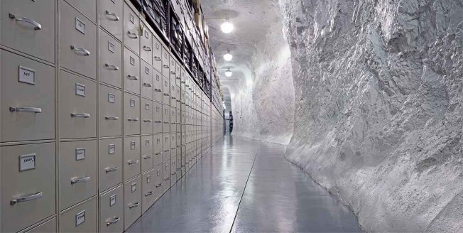Archivo corbis Algunas de las fotografías más iconicas se almacén a 20 grados bajo cero aquí