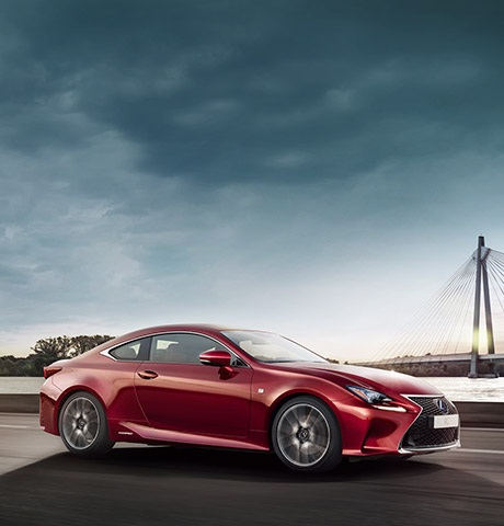 2017 Lexus RC 300h F SPORT Home Range Exterior 460 480