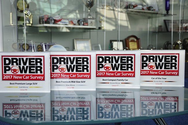 Premio miglior produttore della classifica Driver Power 2017 dominato da Lexus Premio miglior produttore della classifica Driver Power 2017 dominato da Lexus