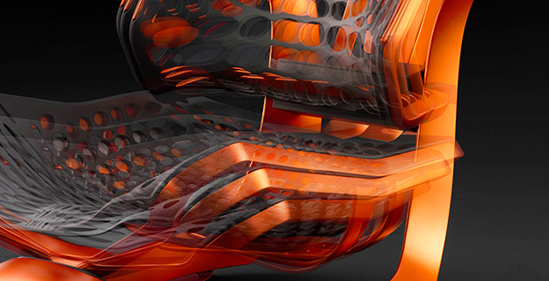 Bewegend beeld van de Lexus Kinetic Seat Concept