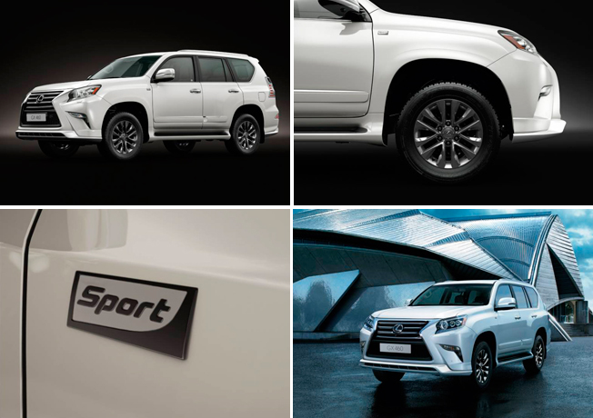 Lexus GX 460 Sport отличается эксклюзивными элементами дизайна экстерьера. НАЧИНАЕТ ПРИЕМ ЗАКАЗОВ НА НОВУЮ ВЕРСИЮ GX 460