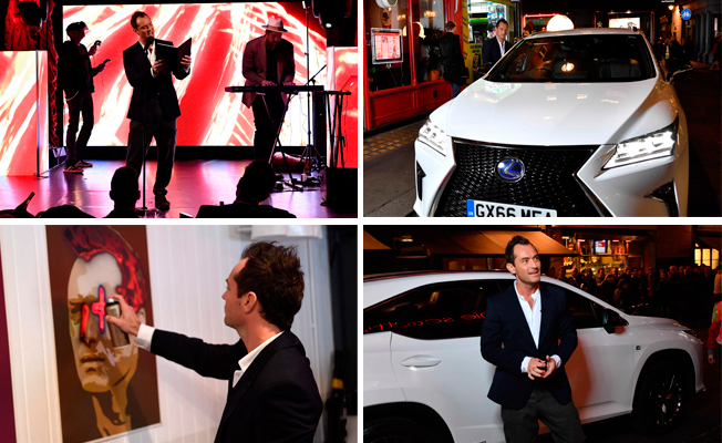 Lexus и Джуд Лоу представили онлайн-перфоманс “On the road” Джуд Лоу совместно с Lexus