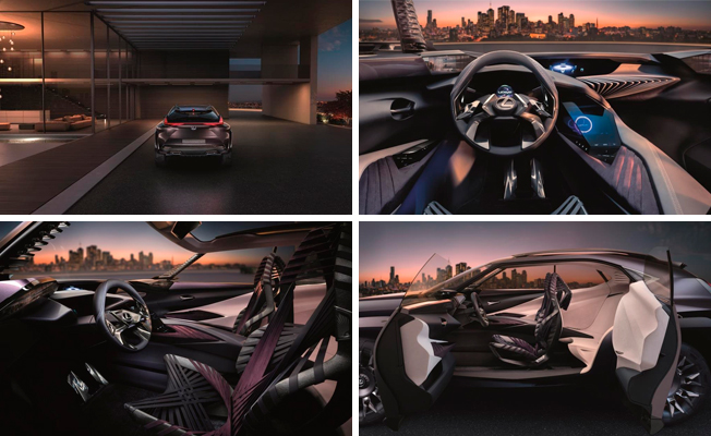 lexus ux premiere text
