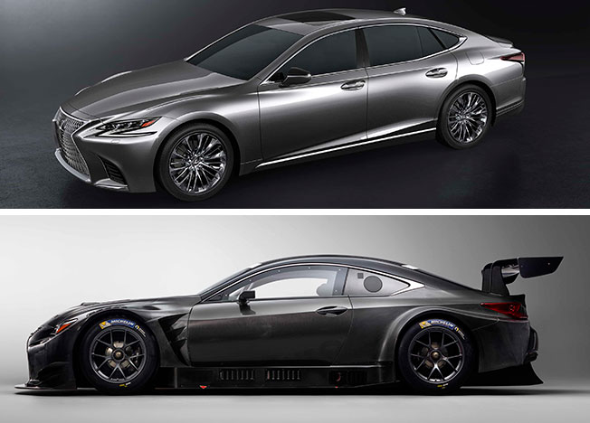 Премьеры Lexus на Женевском автосалоне LS 500 GT3