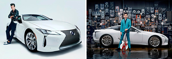 Lexus и Марк Ронсон объявили о сотрудничестве в рамках запуска Lexus LC Lexus и Марк Ронсон объявили о сотрудничестве