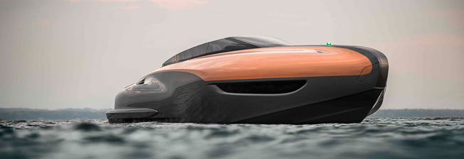Концепт спортивной яхты lexus sport yacht