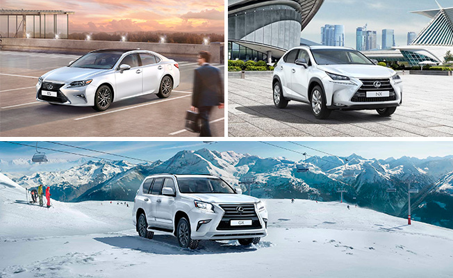 Специальные предложения в марте 2017 ES NX GX