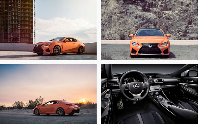 sport coupe rc f text