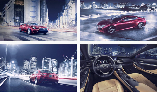 lexus rc text