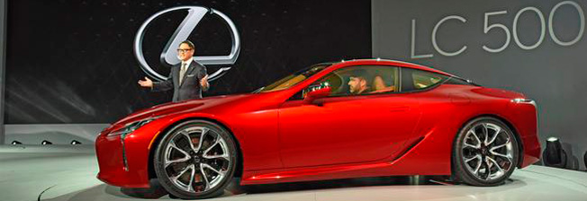 Lexus Awards Detroit top