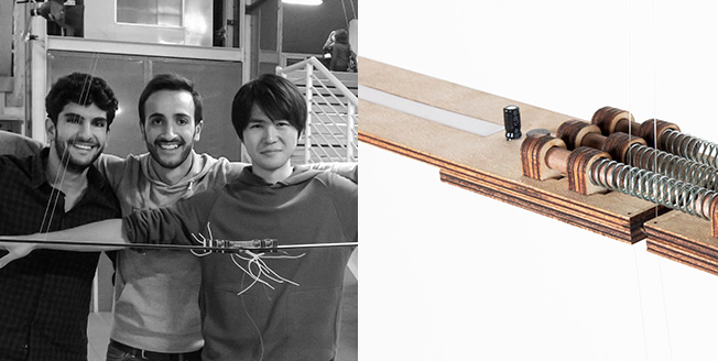 Lexus Design Award - Kinetisk skulptur Elgenerator Kinetisk skulptur Uppfinning Innovation Lexus Design Award