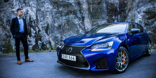 Dick Zachrisson Lexus GSF