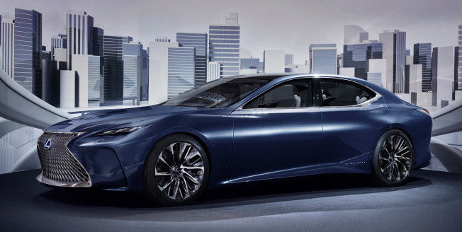 Lexus bränslecellsdrivna koncept LF FC