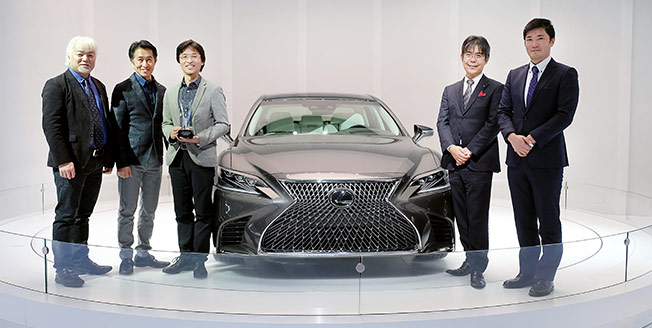 Lexus LS 500 får designpris i Detroit 2017