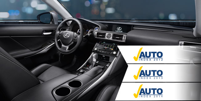 Lexus vinner AutoIndex 2014