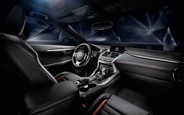 low qual interior LEXUS NX