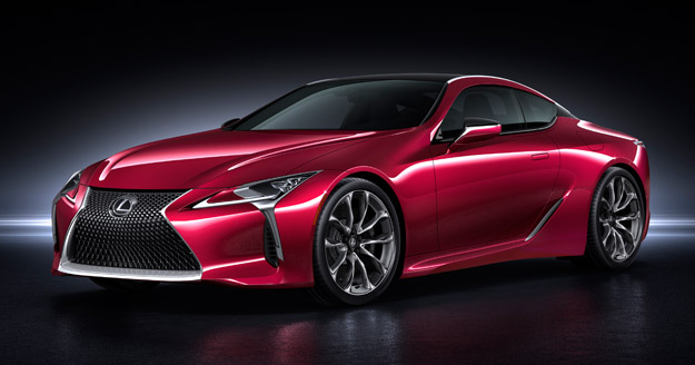 Світова прем’єра абсолютно нової моделі Lexus LC 500 на Міжнародній автомобільній виставці у Детройті — 2016