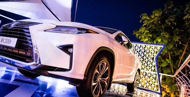 Lexus RX 200t на «JetSetter Space Party» в Одесі