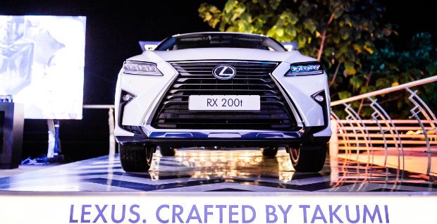 Lexus RX 200t на «JetSetter Space Party» в Одесі