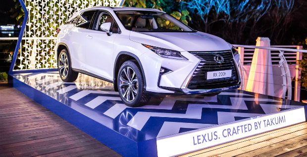 Lexus RX 200t на «JetSetter Space Party» в Одесі
