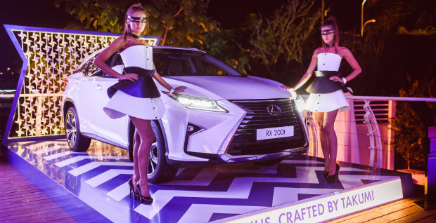 Lexus RX 200t на «JetSetter Space Party» в Одесі