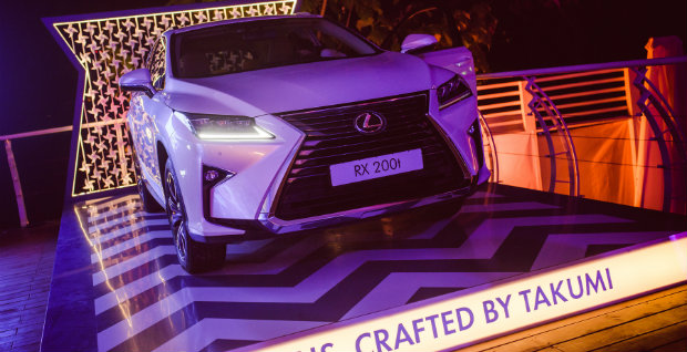 Lexus RX 200t на «JetSetter Space Party» в Одесі